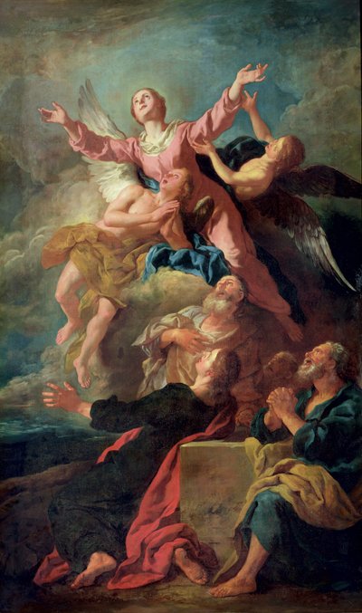 A Szűz mennybemenetele alkotó: Jean François de Troy